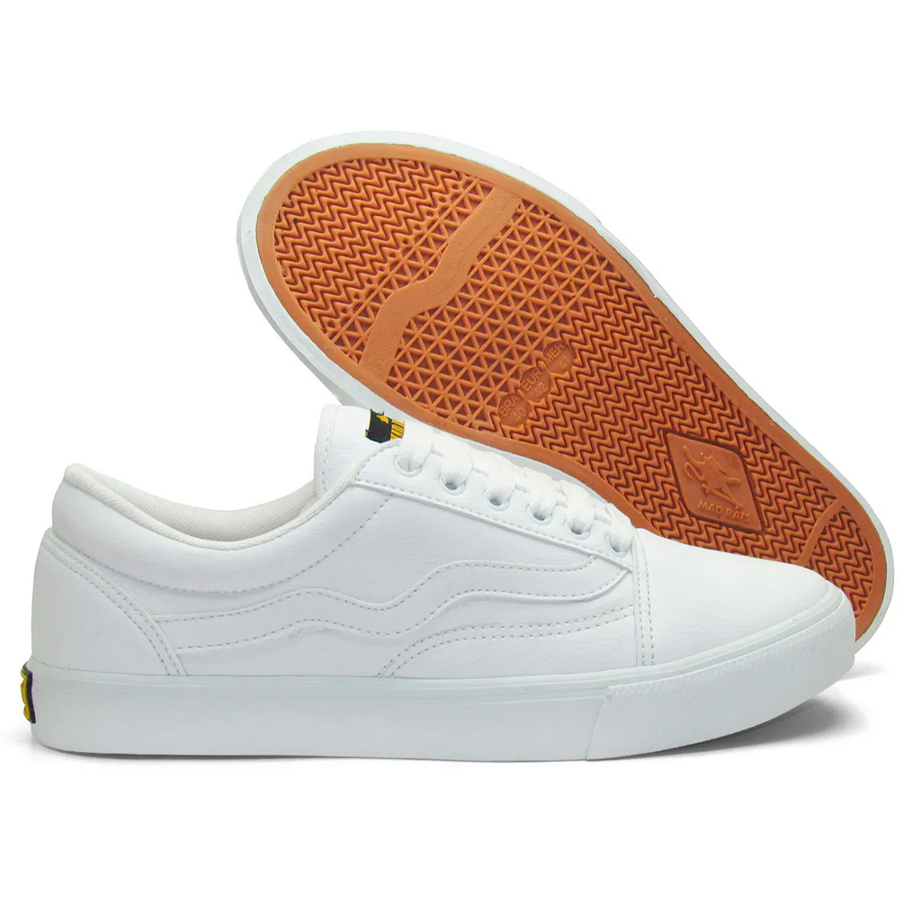 Tenis mad rats original golden camel/branco - Outros Moda e