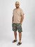 Short Boxer Longo Estampado Camuflada Desenho Exclusivo Camuflado