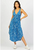 Vestido Midi Estampado Lyra