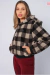 Jaqueta Bomber Pelucia Xadrez