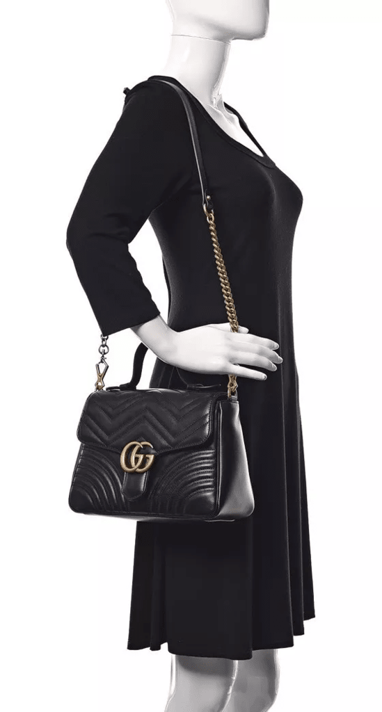 gucci gg top handle bolsa