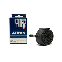 Camara Mitas 700 x 25 / 35 con valvula de auto