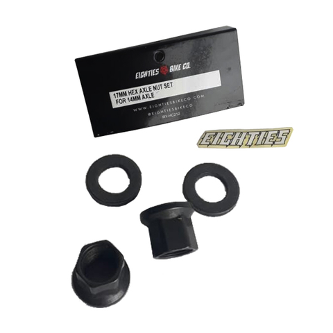 Tuercas Eighties 17mm Nuts For 14mm Axle