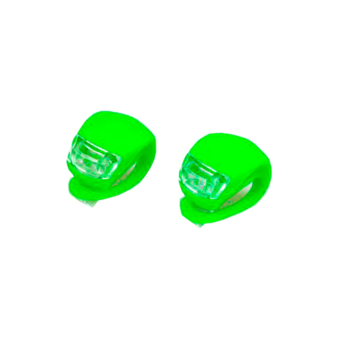 Set Luces 4spts Silicona 2 Leds Delantera y Trasera