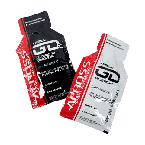 Gel Deportivo Across 20 grs Sabor Uva / Frutos rojos
