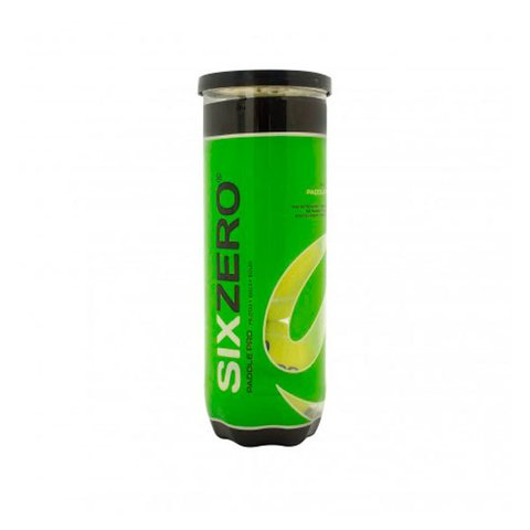 Tubo De Pelotas Paddle Six Zero x 3