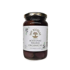 Aceitunas Negras grandes San Nicolas x 250 grs