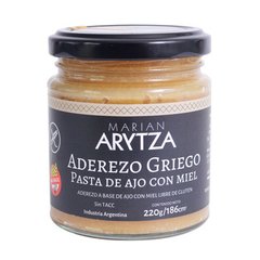 Aderezo griego (pasta de ajo con miel) Arytza 220 g.