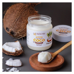Aceite de coco neutro God bless you 500 ml.