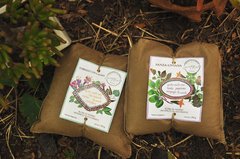 Yerba orgánica con hierbas medicinales "panza liviana" de Sano Mate en bolsa ecológica