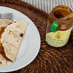 Dulce de leche orgánico sin azúcar Las Quinas 450 g.