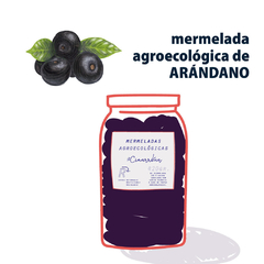 Mermeladas agroecológicas Cimarrona 420 grs. Arandános