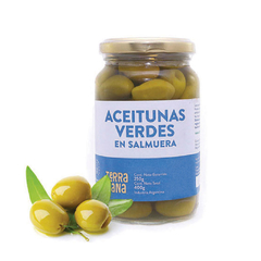Aceitunas Verdes en Salmuera x 250 Grs.