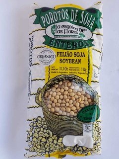 Porotos de soja La Esquina de las Flores de 1 Kg.