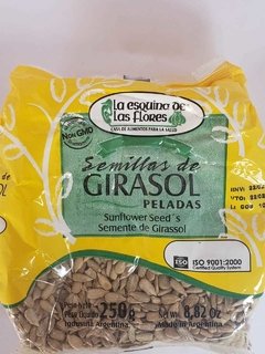 Girasol pelado La Esquina de las Flores de 500 g.