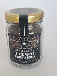 Pimienta negra en grano De mi campo 50 g.