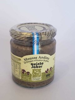 Mousse Andino con hongos de pino Quinto Sabor