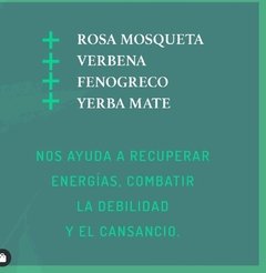 Yerba orgánica con hierbas medicinales "buenos días" de Sano Mate en bolsa ecológica - comprar online