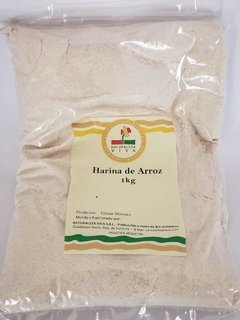 Harina de arroz yamaní Naturaleza Viva 1 Kg.
