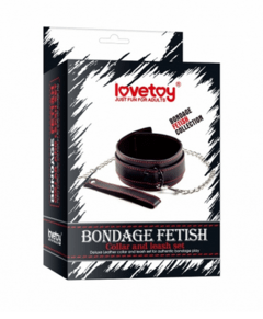 BONDAGE FETISH PLEASURE COLLAR