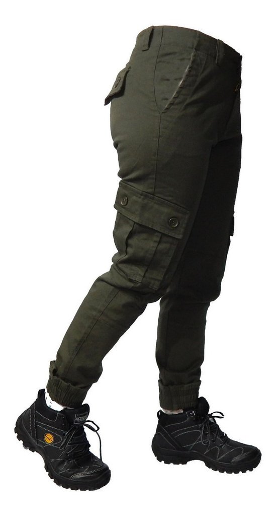 Pantalon Cargo Con Puño elastizado Trekking Montaña - Jeans710 (copia)