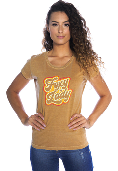 T-shirt Babylook Foxy Lady na internet