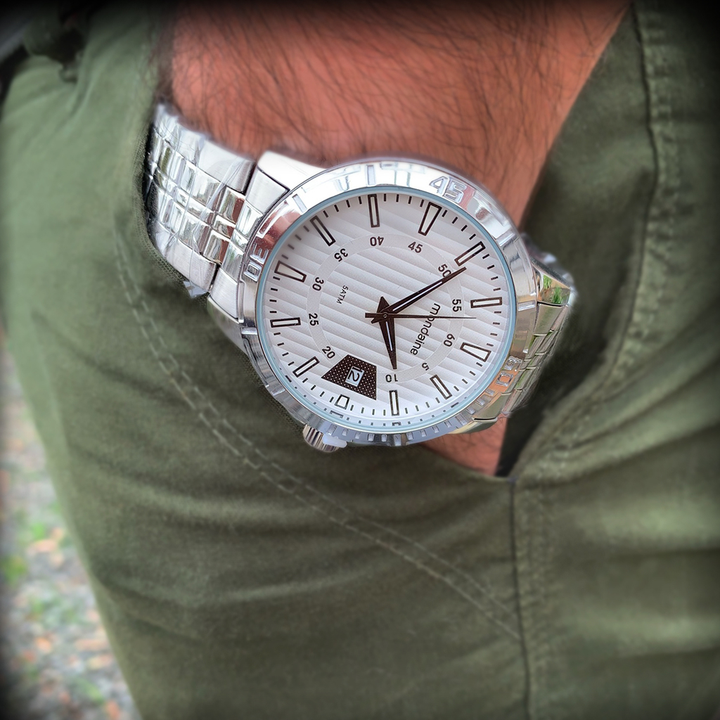 Relógio Masculino Mondaine Analógico 99135G0MVNE3 Prata - Relógio de Marca  promoção preço