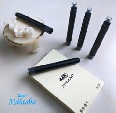 Cartucho de Tinta Jinhao, para Plumas Estilográficas. Negro