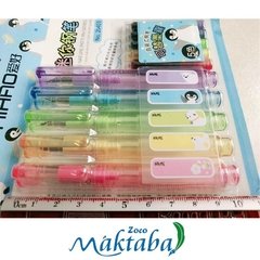 Kit 5 Mini Estilográfica recargable Aihao en internet