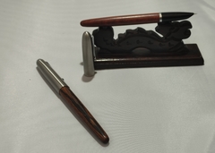 Estilógrafo Recargable Jinhao 51 Madera punta extra fina