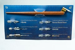 Pluma Caligrafía, Mango Madera oblicua