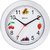 Relógio Parede 21cm Cozinha Branco Herweg 660070