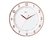 Relógio Silencioso Parede Rosê Musical Branco 35cm 6806-309 - comprar online