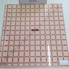 Regla patchwork 12 1/2 x 12 1/2