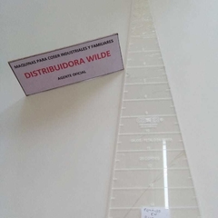 Regla patchwork pétalo en punta - comprar online