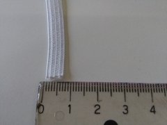 Elástico blanco 7 mm - comprar online