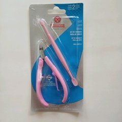 Alicate para cutículas y palillo removedor -Mundial Flex 168- en internet