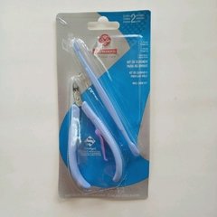 Alicate para cutículas y palillo removedor -Mundial Flex 168- - Distribuidora Wilde