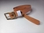 Cinto de cuero Vaqueta hebilla rectangular cobre troquelada en internet