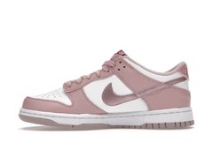 kids nike womens dunk low gs pink velvet