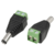 Conector Plug 2,1mm macho con bornera