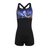 Traje de baño con pierna One Step estampado (00503AF-B223)