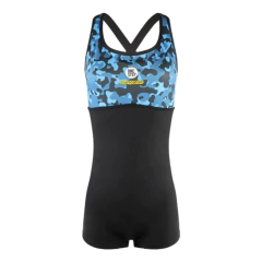 Traje de baño con pierna One Step estampado (00503AF-B317)