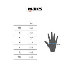 Guantes de neoprene Flexa classic Mares 3mm - comprar online