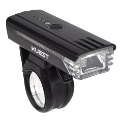 Luz recargable con bocina para bicicleta KUEST