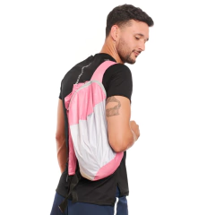 Mochila Salpa Ultralight Gris Perla/Rosa Chicle - Ruta3Shop