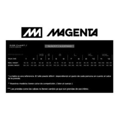 Campera Rompeviento Magenta 1.6 Fundamental Black en internet