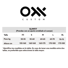 Jersey OX Custom Slim Fit modelo Andes Dama Bordo - comprar online