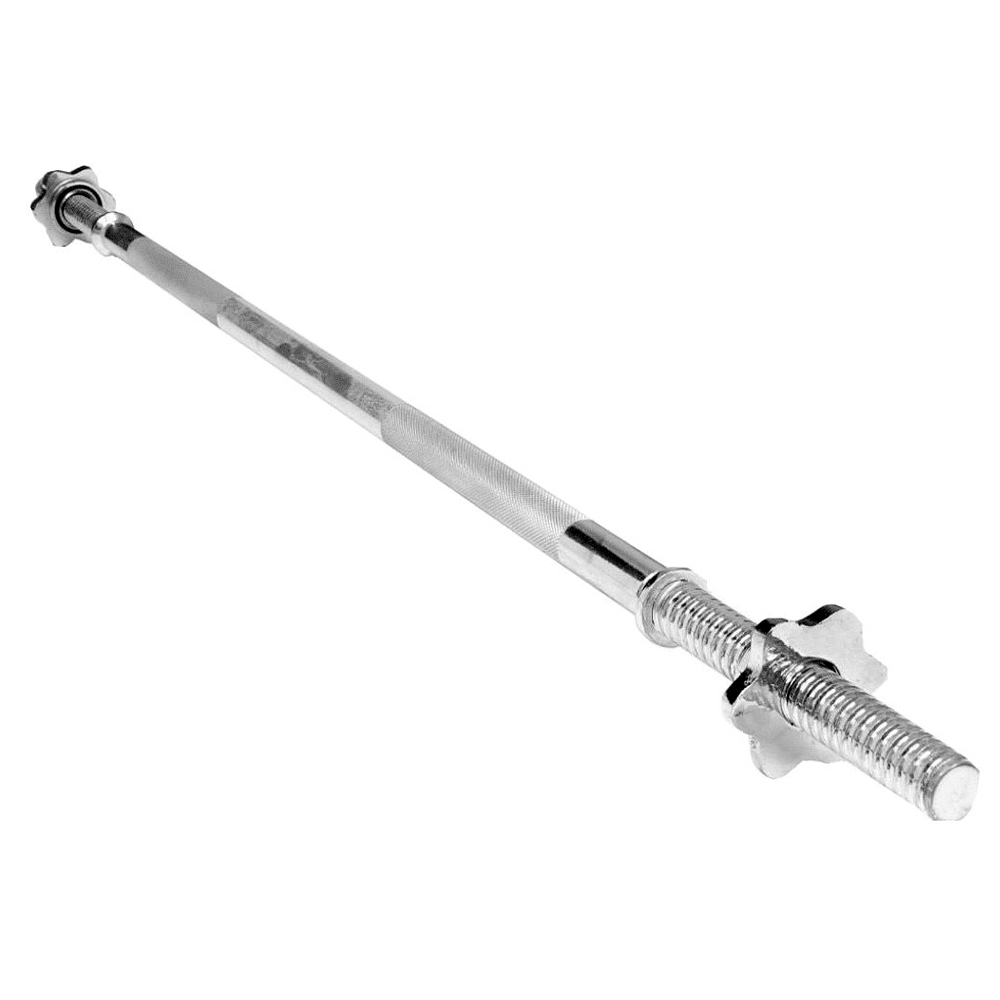 BARRA CROMADA MACIZA C/ ROSCA 1.50