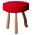 Butaca Infantil Tejida Artesanal Lana y Madera - Lanas de Tenjo